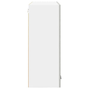 Armadio pensile con porta Riga Grigio cemento 80 x 31 x 80 cm 884285