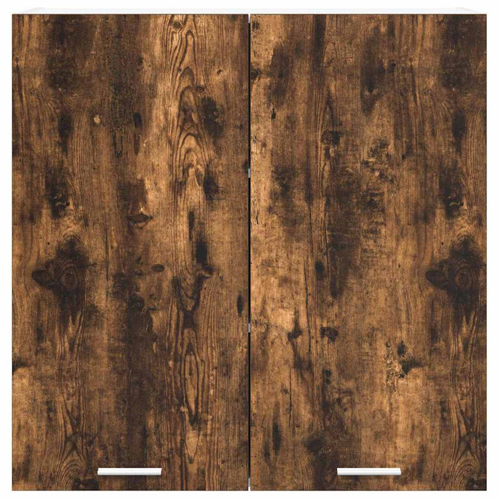 Armadio pensile con porta Riga Rovere fumé 80 x 31 x 80 cm 884286