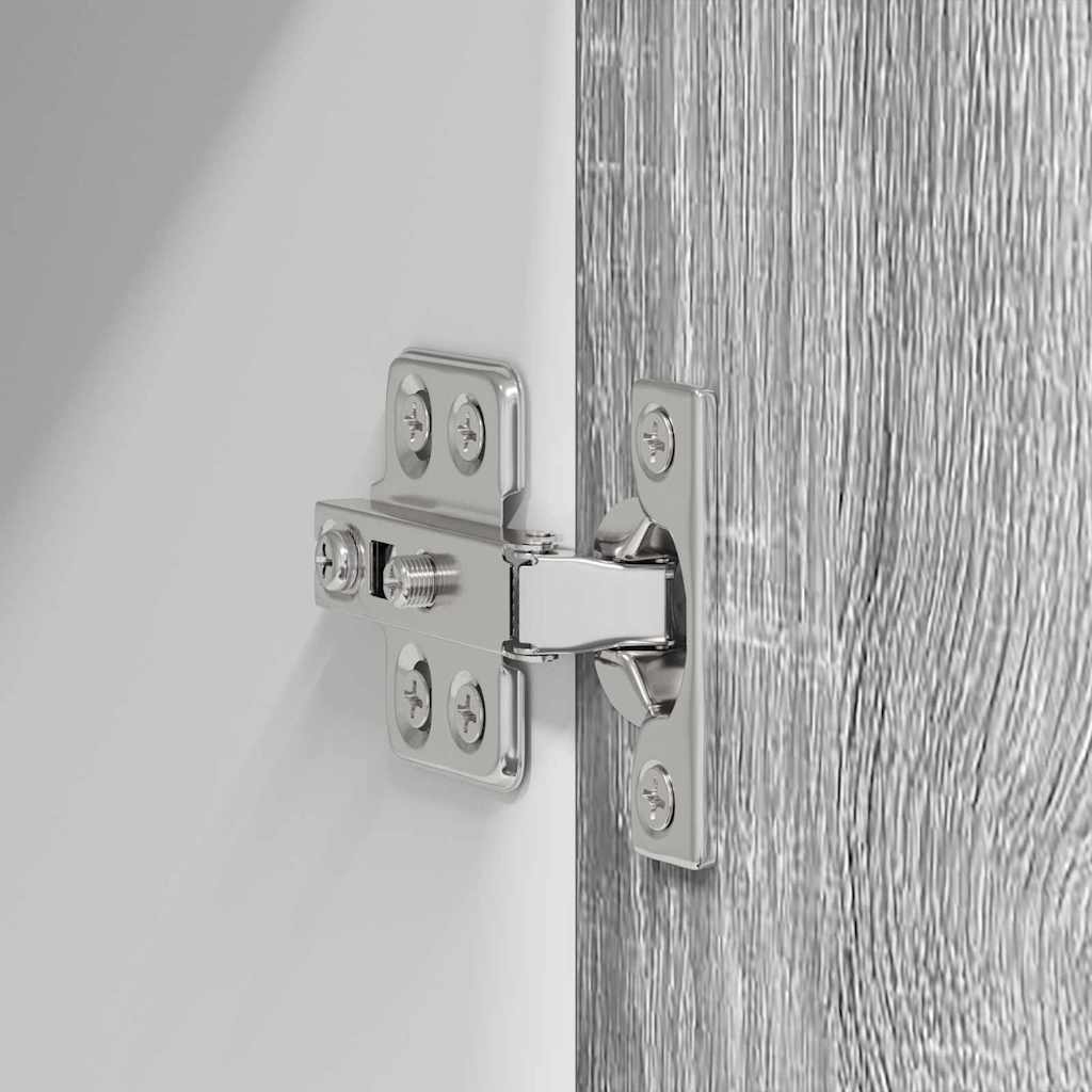 Armadio pensile con porta Riga Grigio Sonoma 80 x 31 x 80 cm 884287