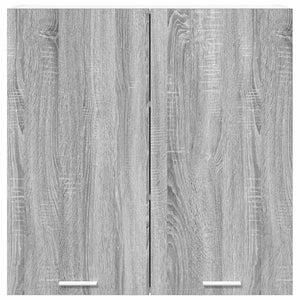 Armadio pensile con porta Riga Grigio Sonoma 80 x 31 x 80 cm 884287