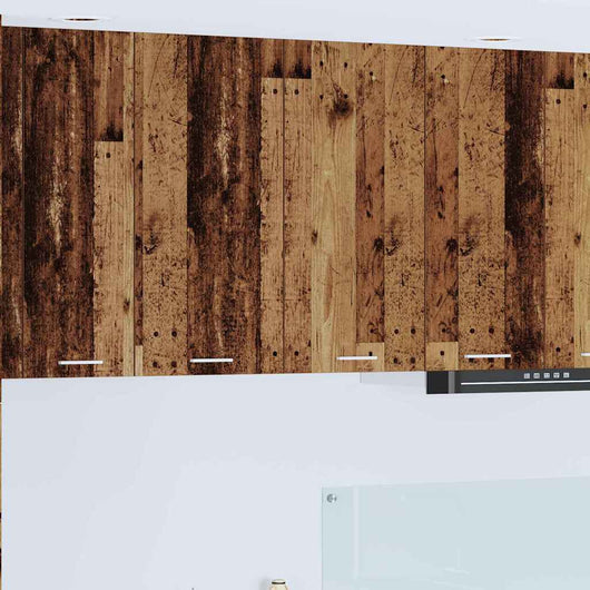 Armadio pensile con porta Riga Legno vecchio 80 x 31 x 80 cm 884288