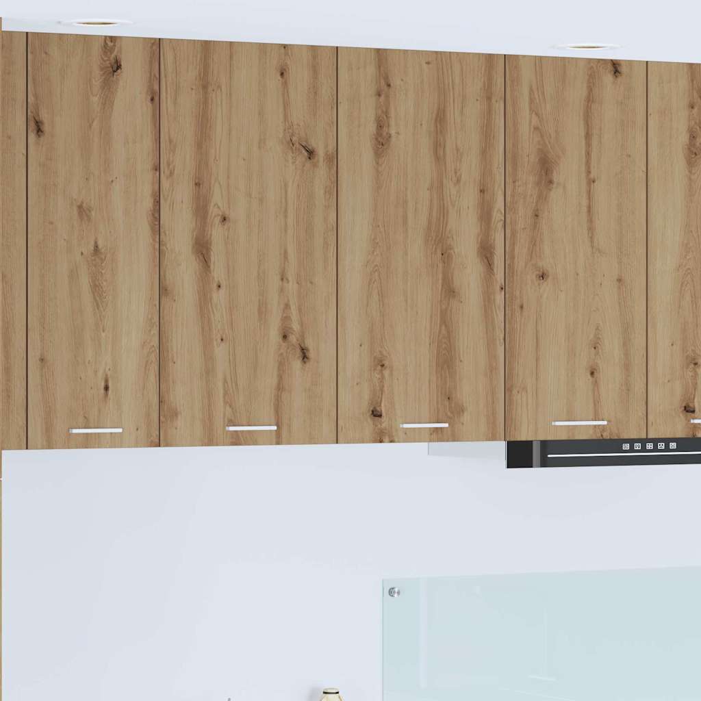 Armadio pensile Riga Rovere artigianale 80 x 31 x 80 cm 884289