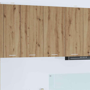 Armadio pensile Riga Rovere artigianale 80 x 31 x 80 cm 884289