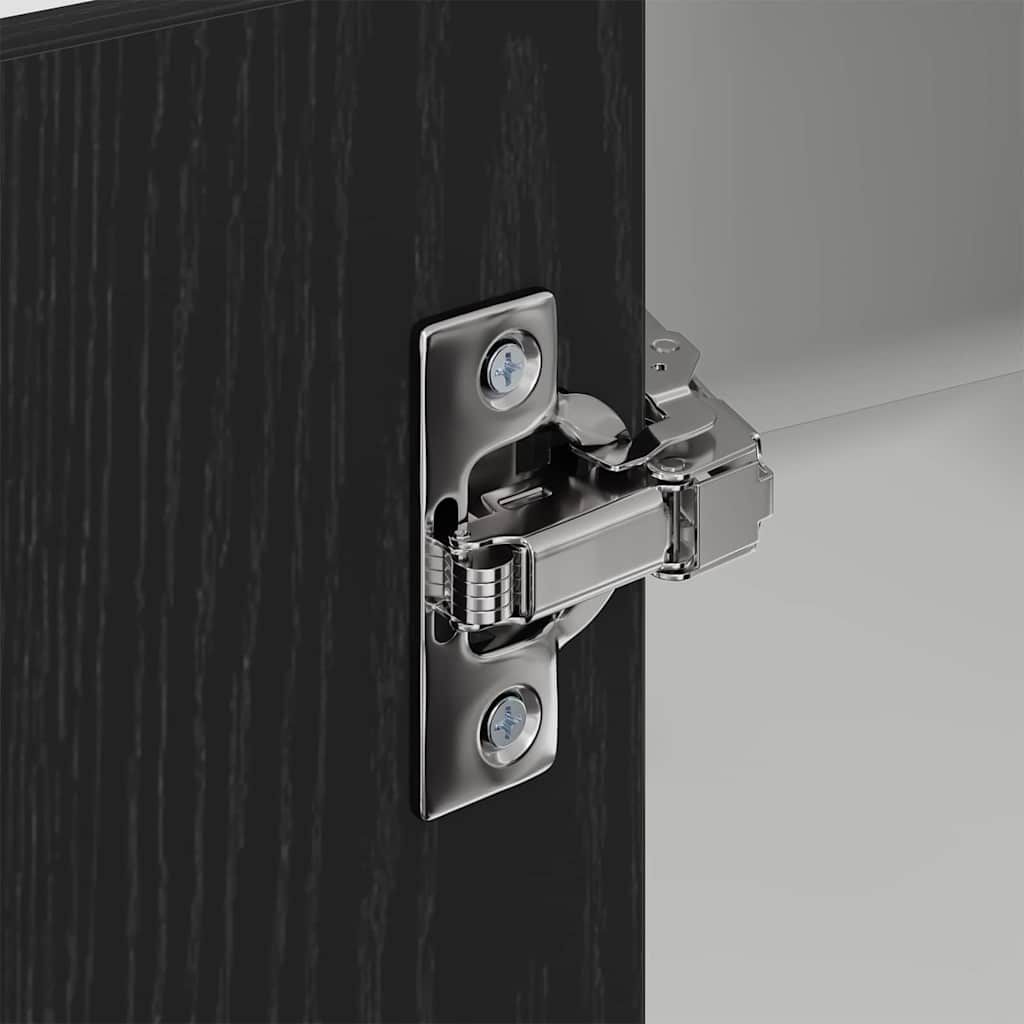 Armadio pensile Riga Rovere Affumicato e Bianco 57 x 57 x 80 cm 884291