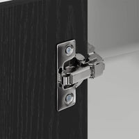 Armadio pensile Riga Rovere Affumicato e Bianco 57 x 57 x 80 cm 884291