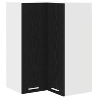 Armadio pensile Riga Rovere Affumicato e Bianco 57 x 57 x 80 cm 884291