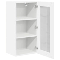 Armadio pensile con porta Riga 2 pcs Bianco 40 x 31 x 80 cm 884299