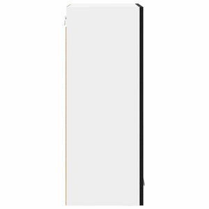 Armadio pensile con porta Riga Rovere Nero 40 x 31 x 80 cm 884300