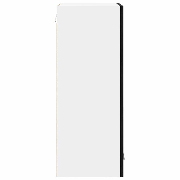 Armadio pensile Riga 2 pcs Rovere Nero 40 x 31 x 80 cm 884301