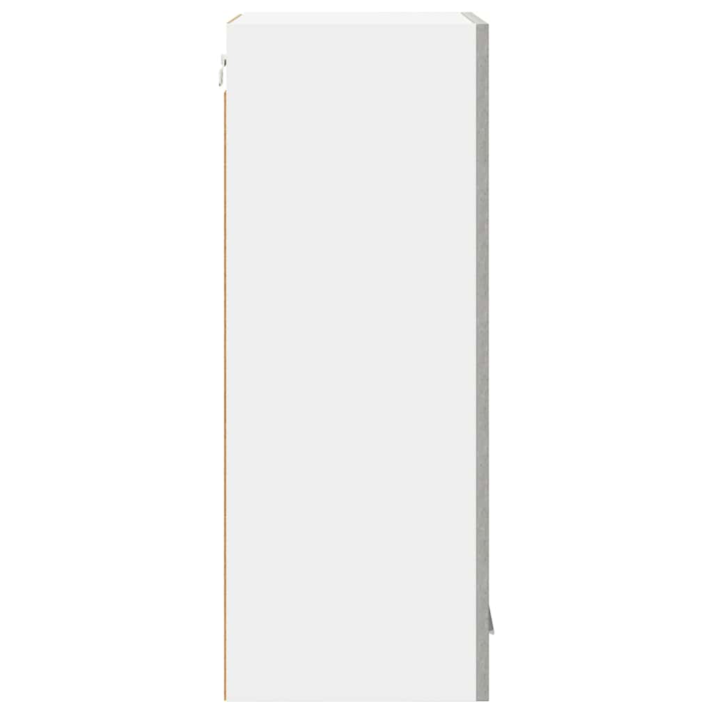 Armadio pensile con porta Riga Grigio cemento 40 x 31 x 80 cm 884304