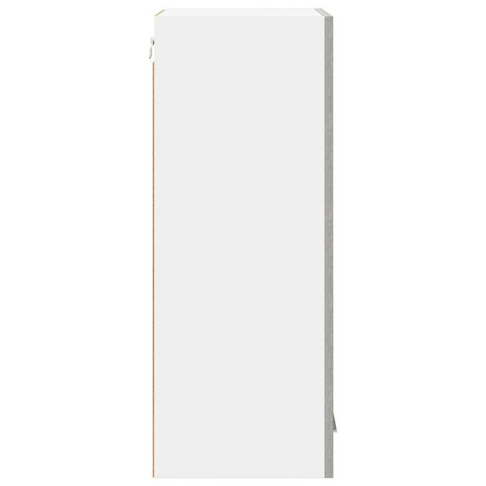 Armadio pensile con porta Riga Grigio cemento 40 x 31 x 80 cm 884304