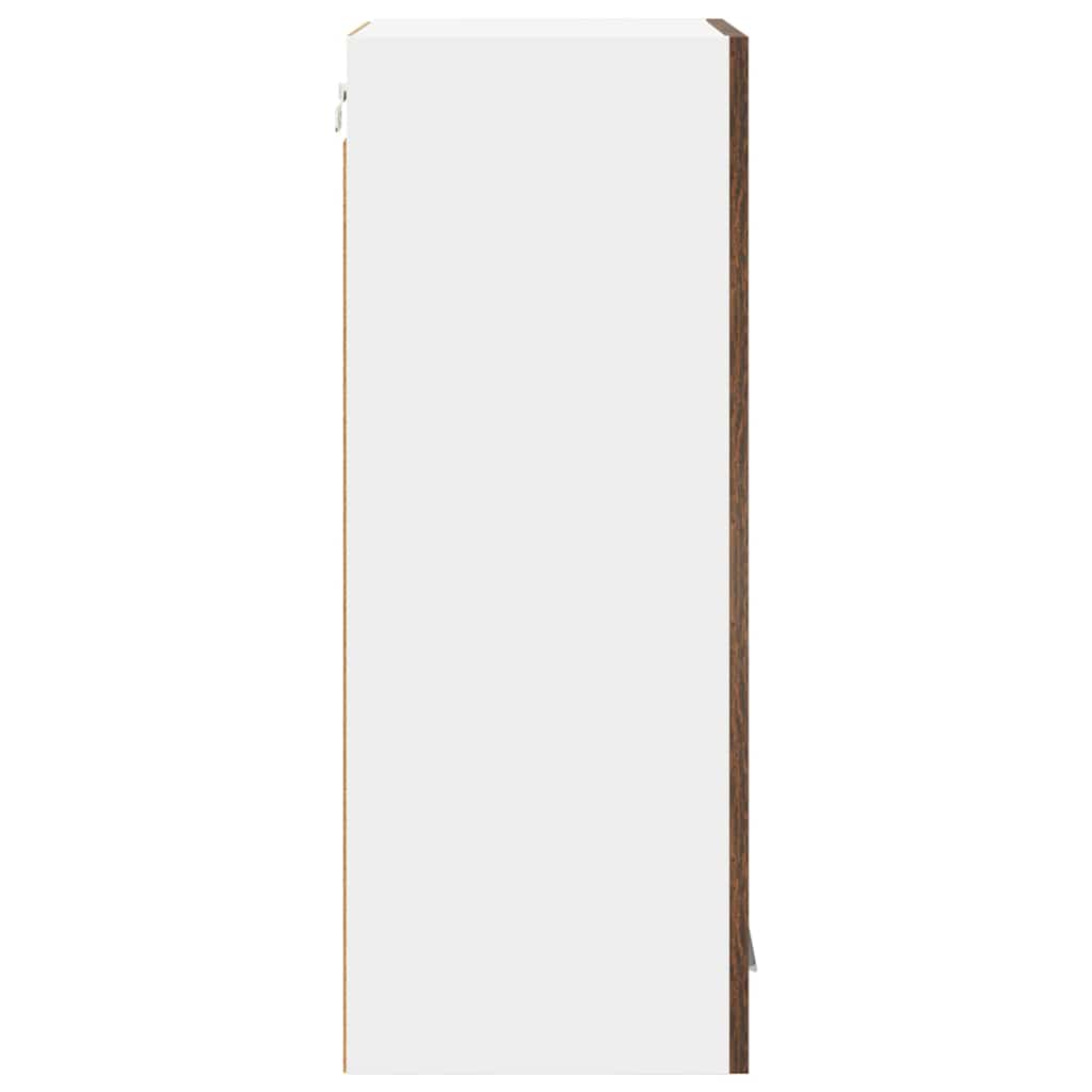 Armadio pensile con porta Riga Rovere fumé 40 x 31 x 80 cm 884306