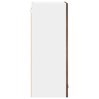 Armadio pensile Riga 2 pcs Rovere fumé 40 x 31 x 80 cm 884307