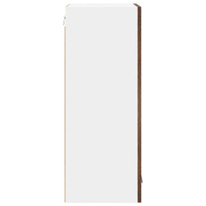 Armadio pensile Riga 2 pcs Rovere fumé 40 x 31 x 80 cm 884307