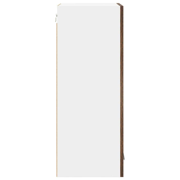 Armadio pensile Riga 2 pcs Rovere fumé 40 x 31 x 80 cm 884307