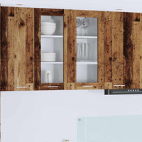 Armadio pensile Riga 2 pcs Legno vecchio 40 x 31 x 80 cm 884311