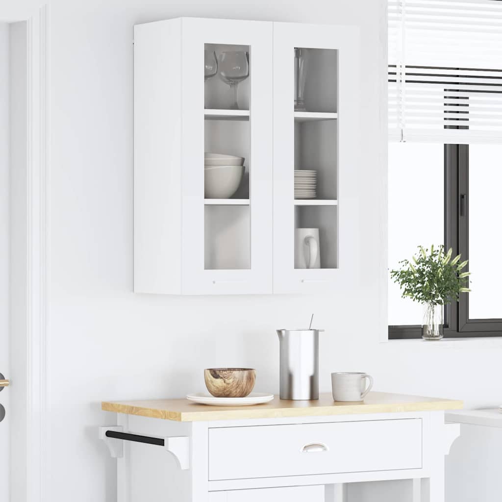 Armadio pensile Riga Bianco 60 x 31 x 80 cm Legno multistrato 884314