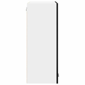 Armadio pensile con porta Riga Rovere Nero 60 x 31 x 80 cm 884315