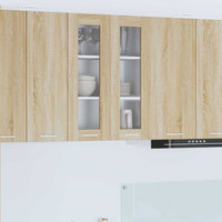 Armadio pensile con porta Riga Rovere Sonoma 60 x 31 x 80 cm 884316