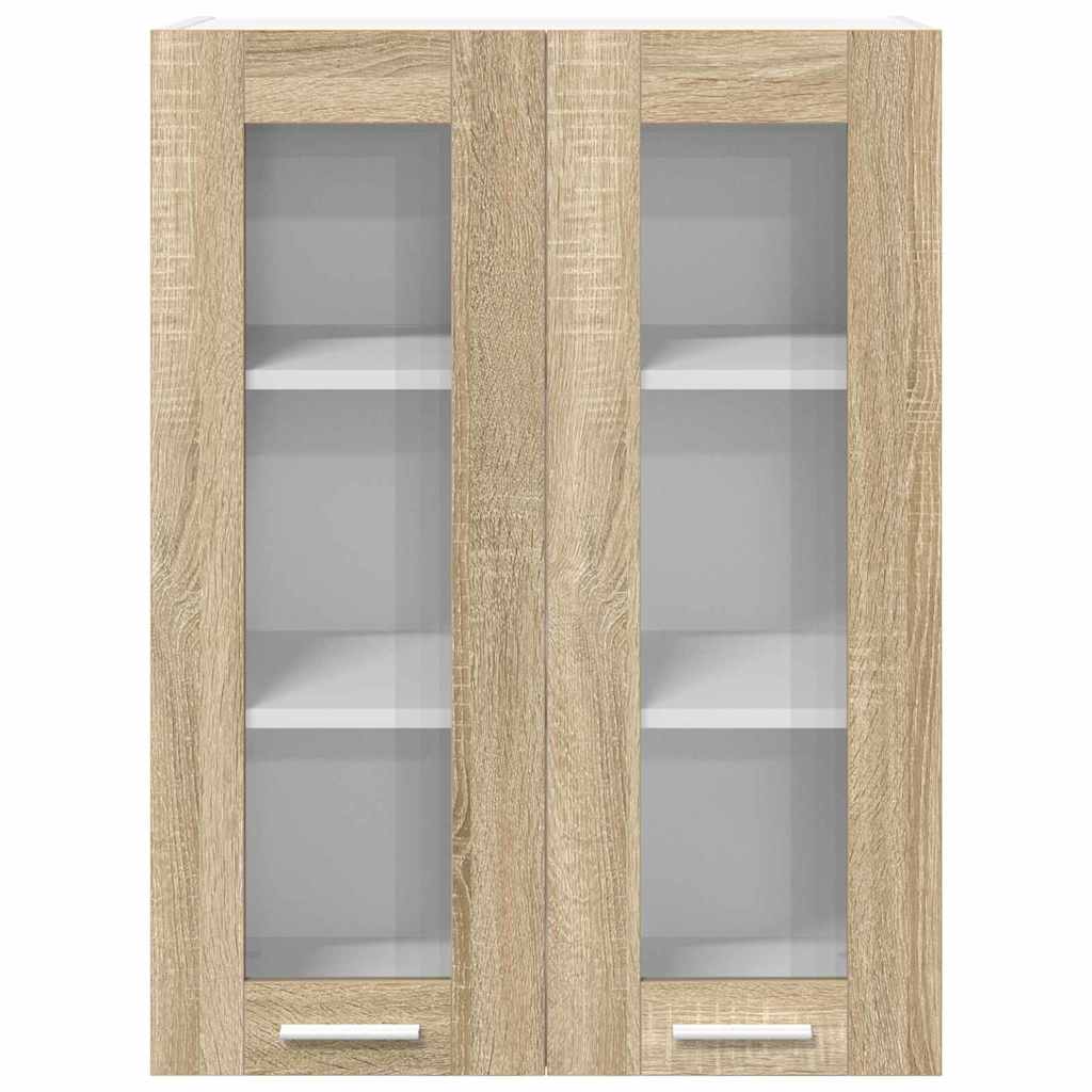 Armadio pensile con porta Riga Rovere Sonoma 60 x 31 x 80 cm 884316