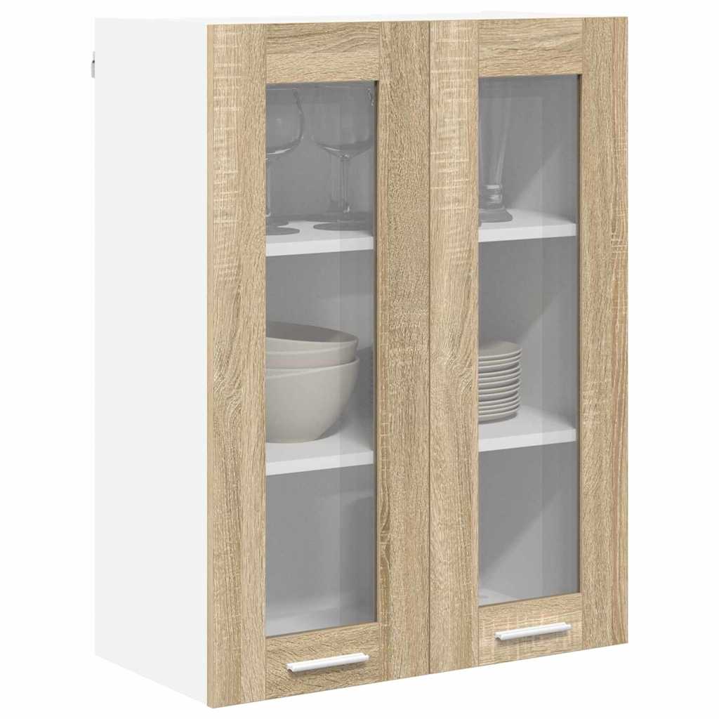 Armadio pensile con porta Riga Rovere Sonoma 60 x 31 x 80 cm 884316
