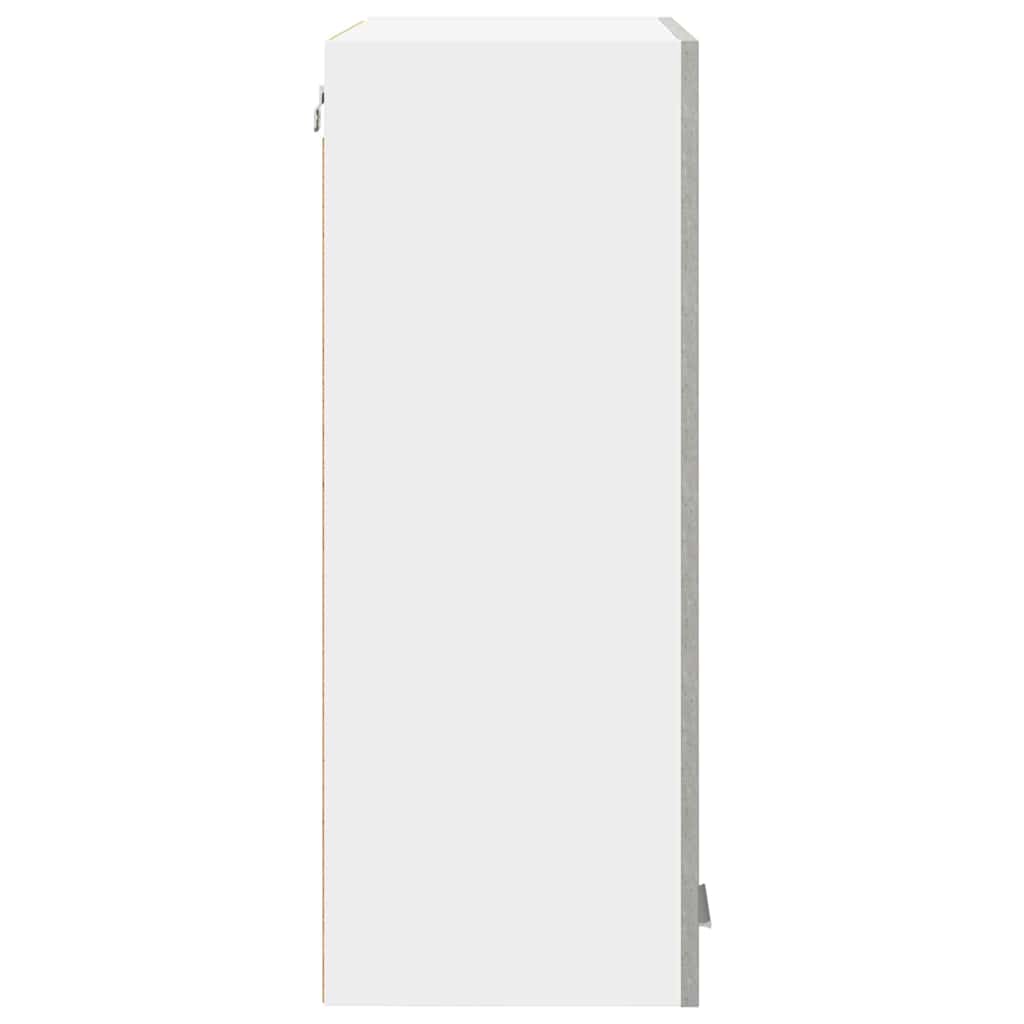 Armadio pensile con porta Riga Grigio cemento 60 x 31 x 80 cm 884317