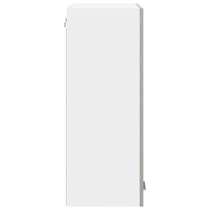 Armadio pensile con porta Riga Grigio cemento 60 x 31 x 80 cm 884317