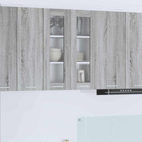 Armadio pensile con porta Riga Grigio Sonoma 60 x 31 x 80 cm 884319