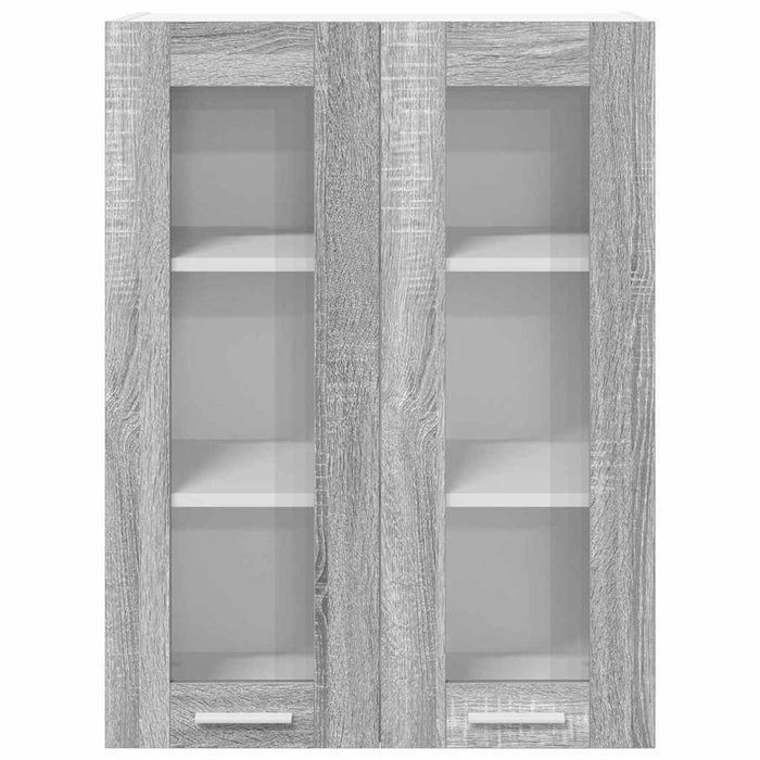 Armadio pensile con porta Riga Grigio Sonoma 60 x 31 x 80 cm 884319