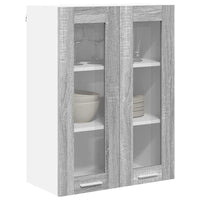 Armadio pensile con porta Riga Grigio Sonoma 60 x 31 x 80 cm 884319