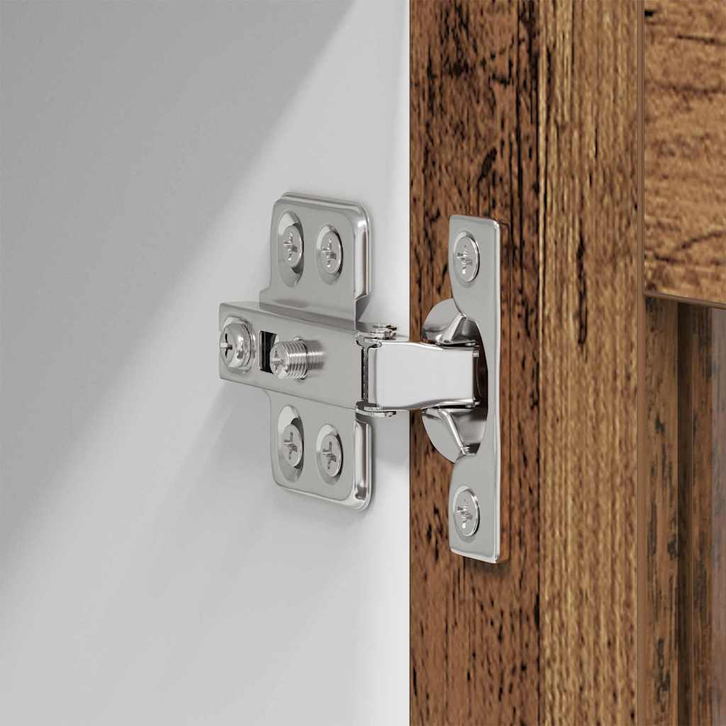 Armadio pensile con porta Riga Legno vecchio 60 x 31 x 80 cm 884320