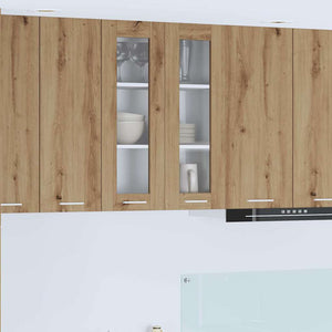 Armadio pensile Riga Rovere artigianale 60 x 31 x 80 cm 884321