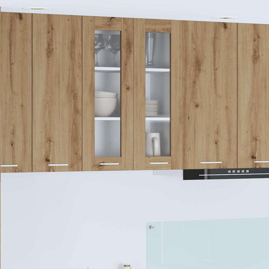 Armadio pensile Riga Rovere artigianale 60 x 31 x 80 cm 884321