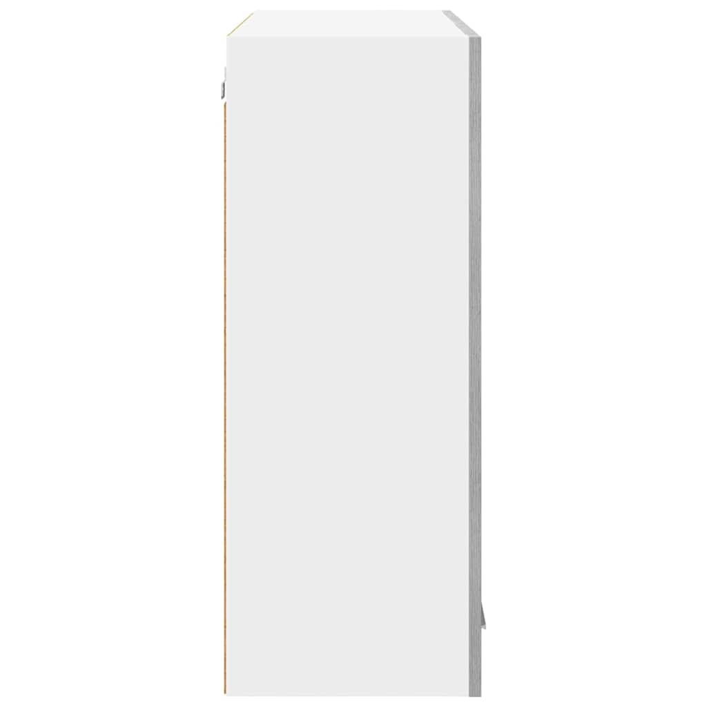 Armadio pensile con porta Riga Grigio Sonoma 80 x 31 x 80 cm 884327