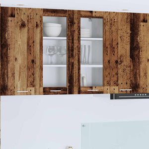 Armadio pensile con porta Riga Legno vecchio 80 x 31 x 80 cm 884328