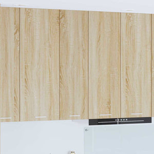 Armadio pensile con porta Riga Rovere Sonoma 30 x 31 x 100 cm 884332