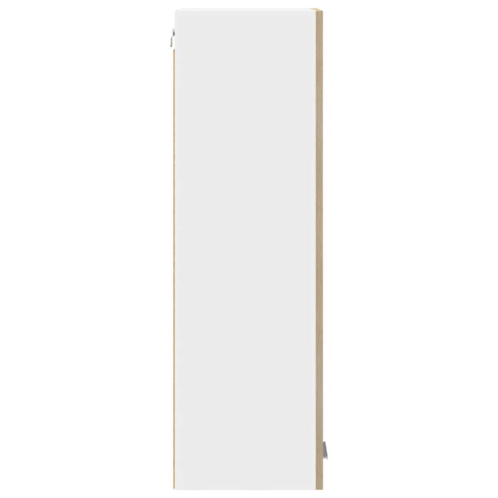 Armadio pensile con porta Riga Rovere Sonoma 30 x 31 x 100 cm 884332