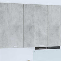 Armadio pensile con porta Riga Grigio cemento 30 x 31 x 100 cm 884333