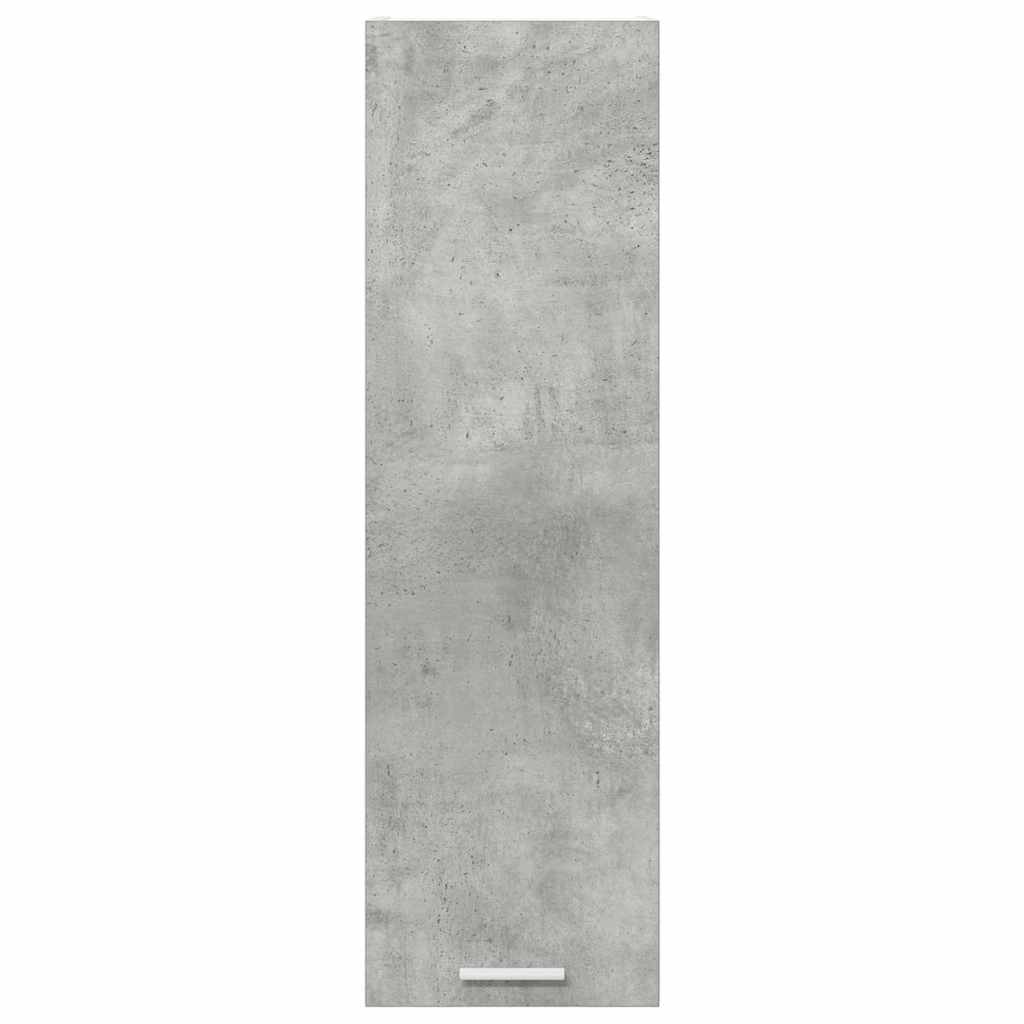 Armadio pensile con porta Riga Grigio cemento 30 x 31 x 100 cm 884333