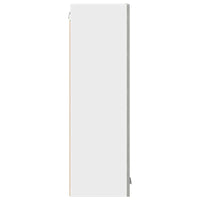 Armadio pensile con porta Riga Grigio cemento 30 x 31 x 100 cm 884333