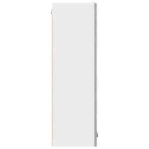 Armadio pensile con porta Riga Grigio cemento 30 x 31 x 100 cm 884333