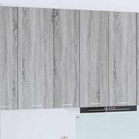 Armadio pensile con porta Riga Grigio Sonoma 30 x 31 x 100 cm 884335