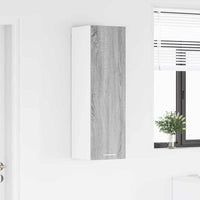 Armadio pensile con porta Riga Grigio Sonoma 30 x 31 x 100 cm 884335