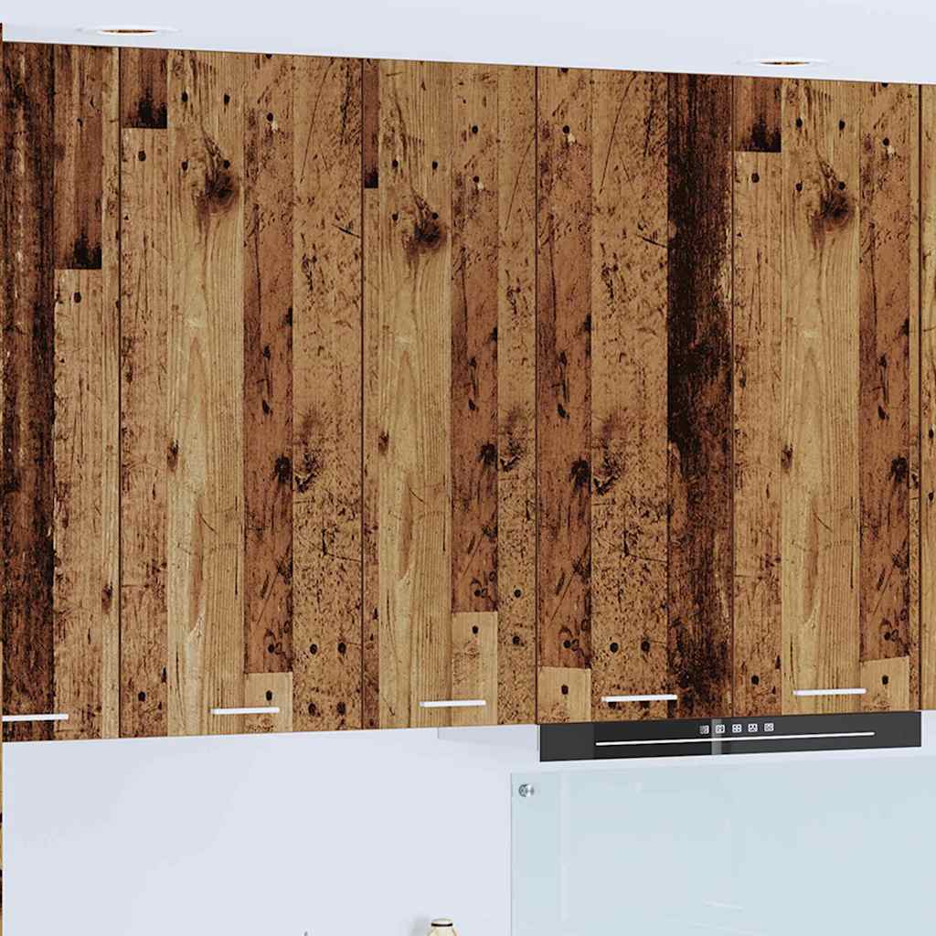 Armadio pensile con porta Riga Legno vecchio 30 x 31 x 100 cm 884336