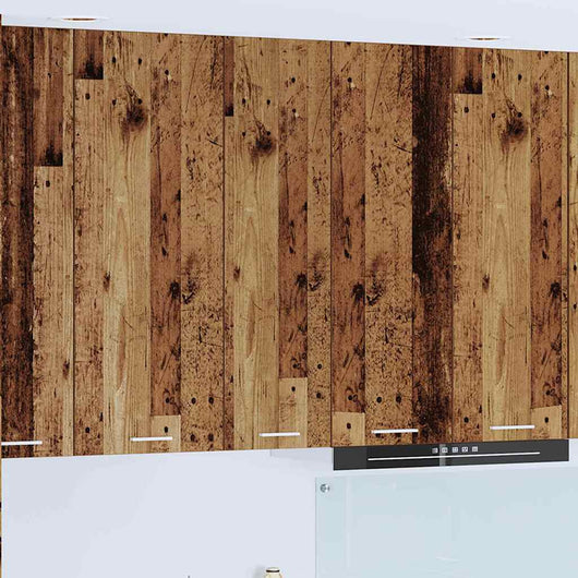 Armadio pensile con porta Riga Legno vecchio 30 x 31 x 100 cm 884336