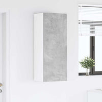 Armadio pensile con porta Riga Grigio cemento 40 x 31 x 100 cm 884341