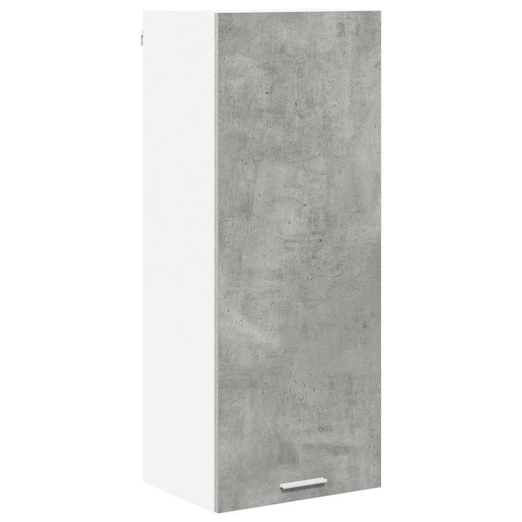 Armadio pensile con porta Riga Grigio cemento 40 x 31 x 100 cm 884341