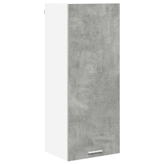 Armadio pensile con porta Riga Grigio cemento 40 x 31 x 100 cm 884341