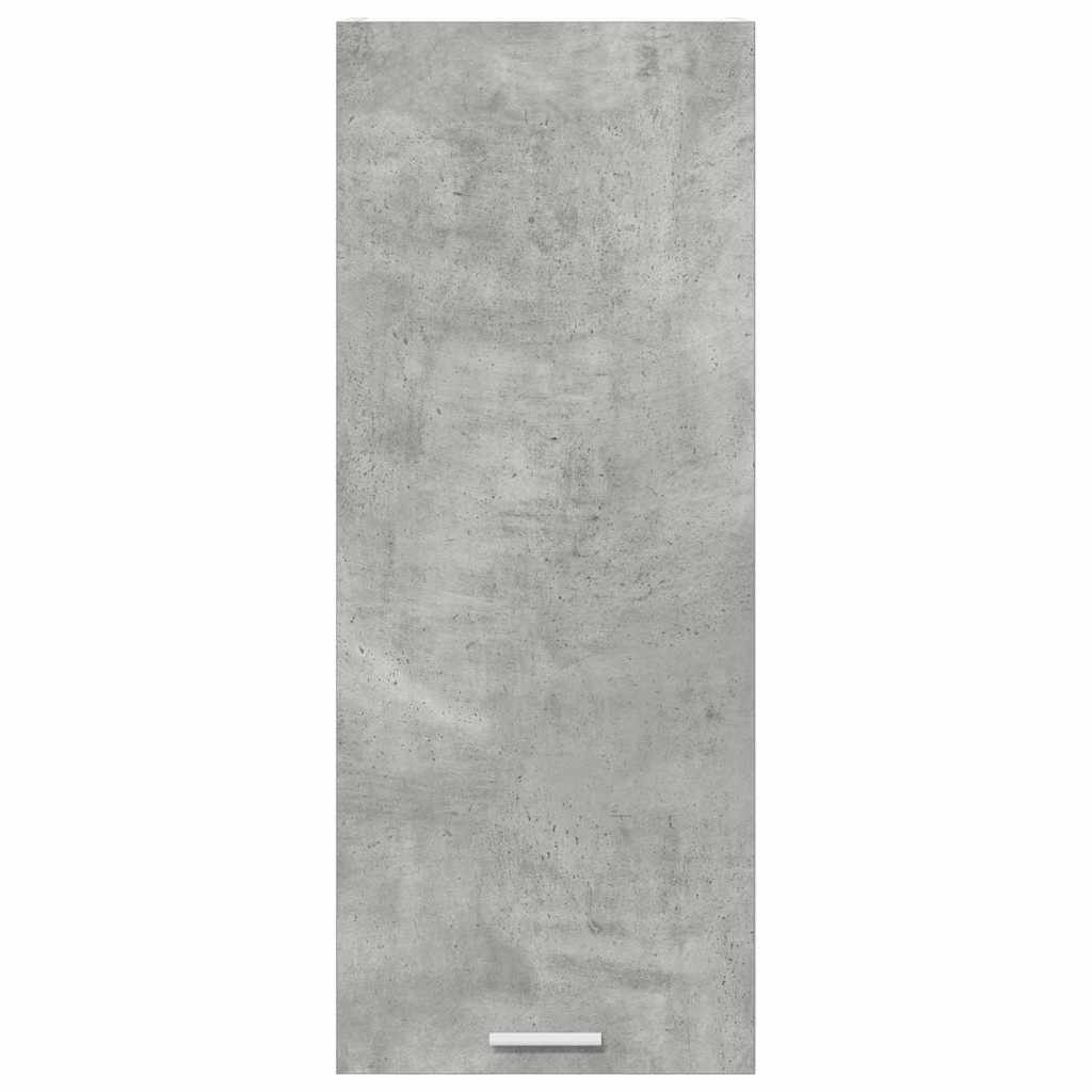 Armadio pensile con porta Riga Grigio cemento 40 x 31 x 100 cm 884341