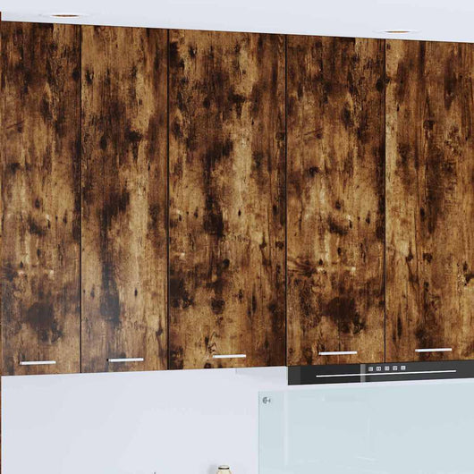 Armadio pensile con porta Riga Rovere fumé 40 x 31 x 100 cm 884342